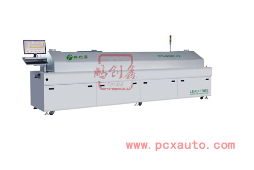 中型八溫區(qū)熱風(fēng)回流焊機(jī)PCX-8820PC-LF